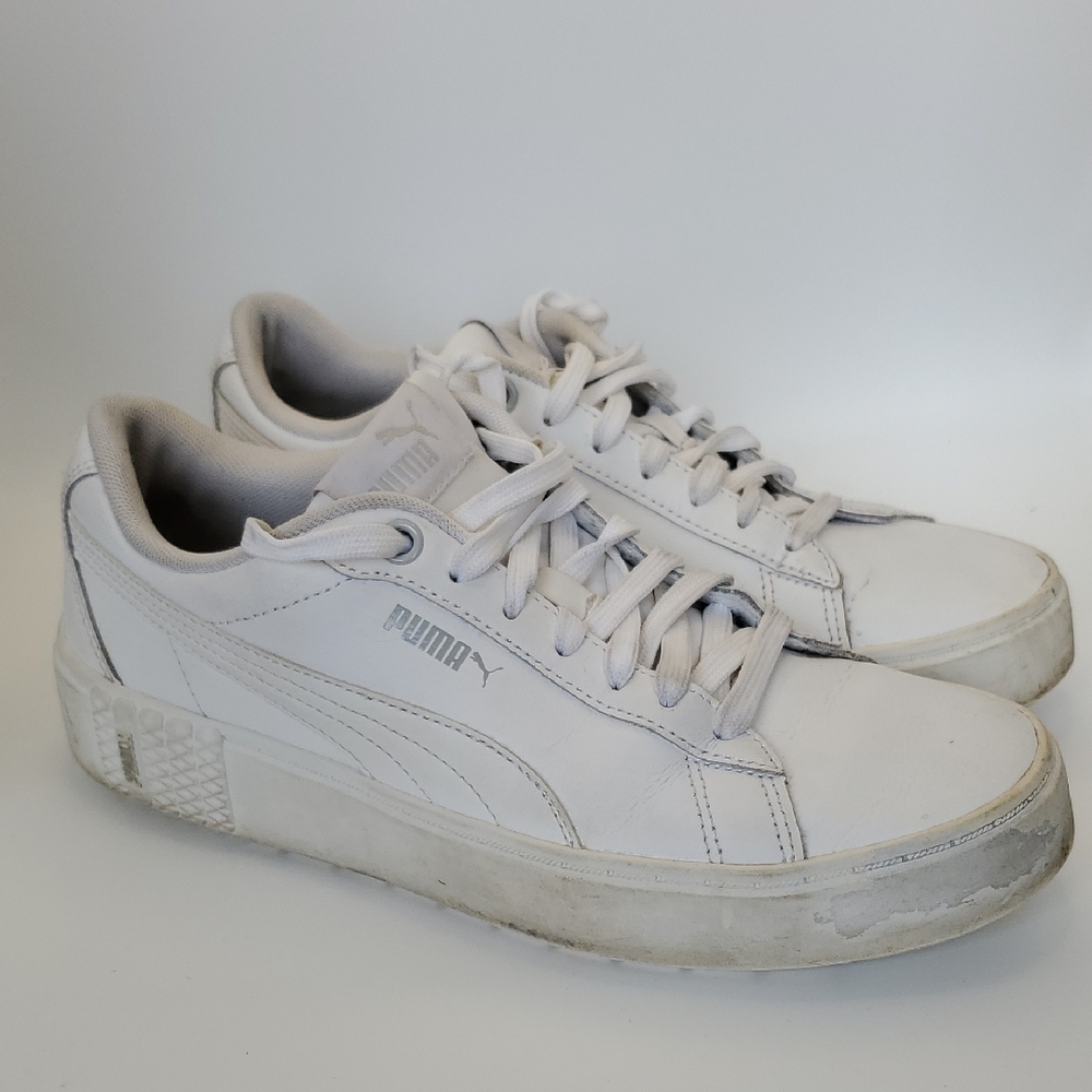 Puma Smash Platform Shoes - Womens Size: 8